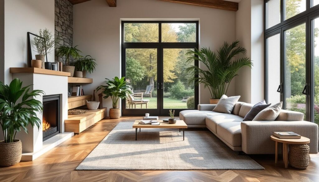 Des idées pour une décoration moderne d’estrade dans le salon