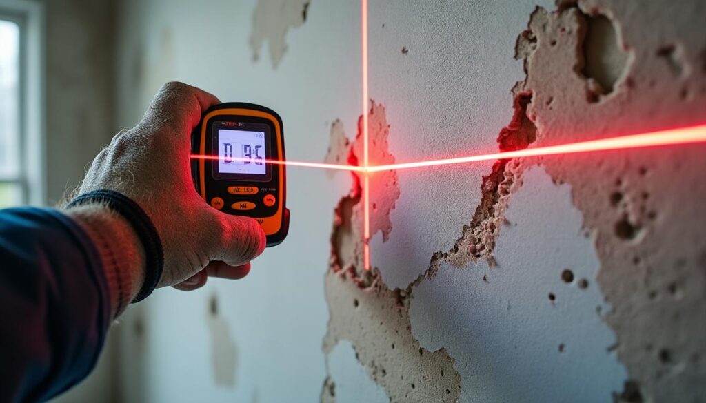 Comment utiliser un mètre laser pour la rénovation d’un mur
