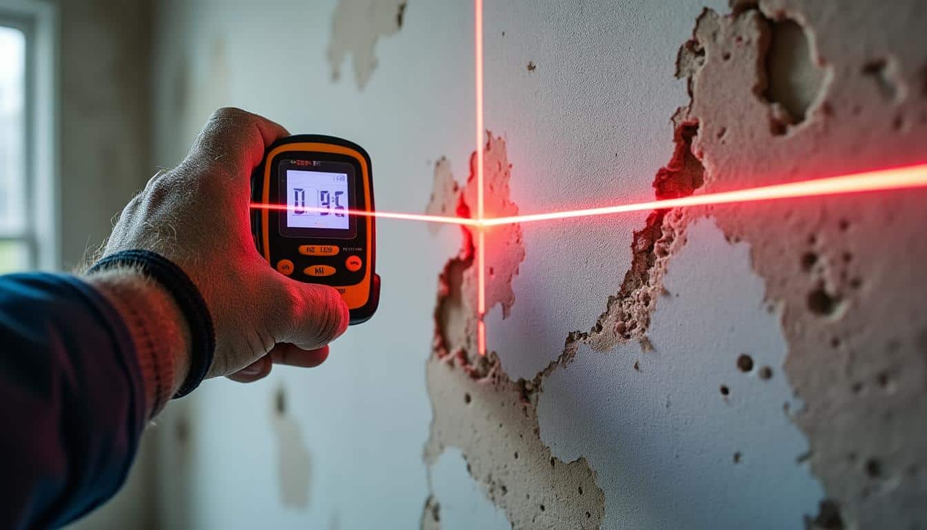 Comment utiliser un mètre laser pour la rénovation d’un mur