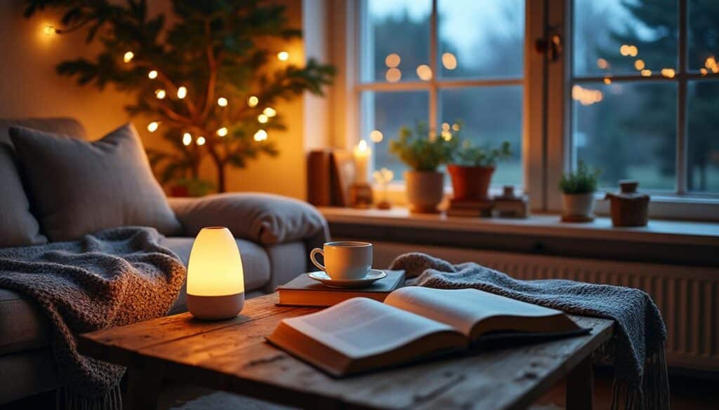 Créer une décoration chaleureuse avec une lampe d’ambiance dans la maison