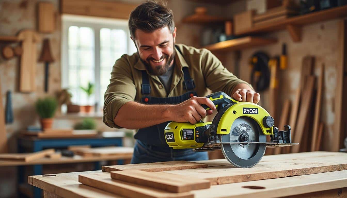 Illustration: Ce qui rend la scie circulaire sans fil Ryobi incontournable pour vos projets
