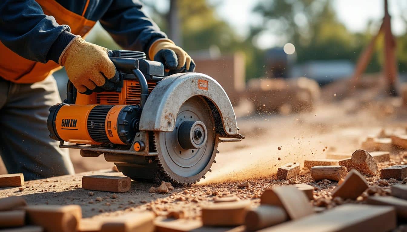 Illustration: Quel rôle joue le moteur dans la performance d’une scie circulaire ?