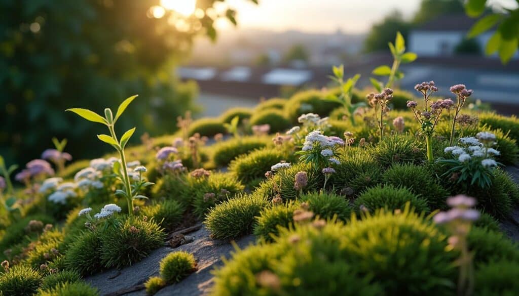 Pente de la toiture végétalisée : guide complet et astuces clés