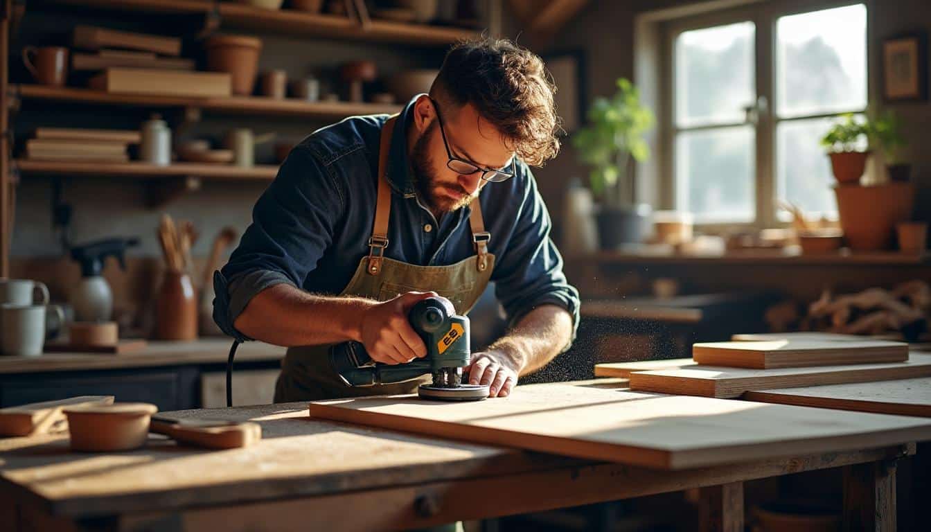 Illustration: Découvrir la scie à onglet AEG : un outil indispensable pour les coupes précises