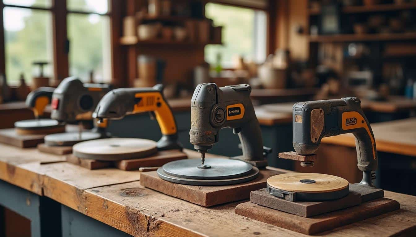 Illustration: Les différents types de scie à onglet circulaire et leurs caractéristiques clés