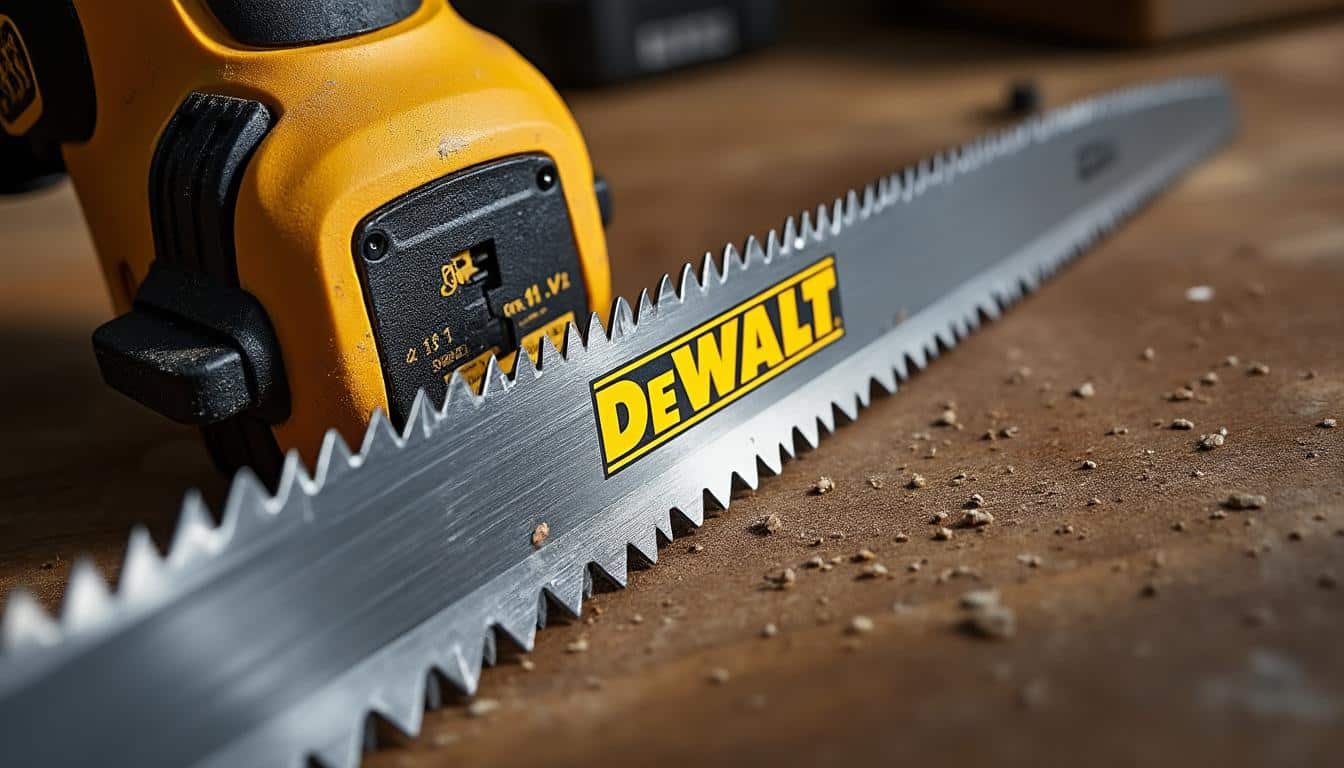 Illustration: À quoi ressemble la scie sabre Dewalt 18V dans ses moindres détails techniques ?