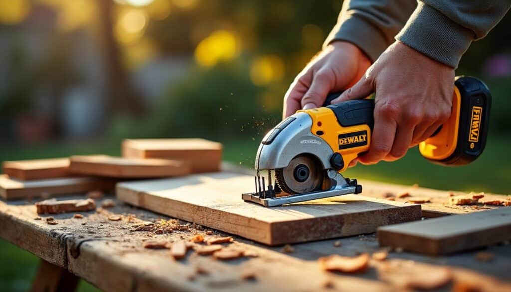 Scie sabre Dewalt 18V : puissance, autonomie et maniabilité