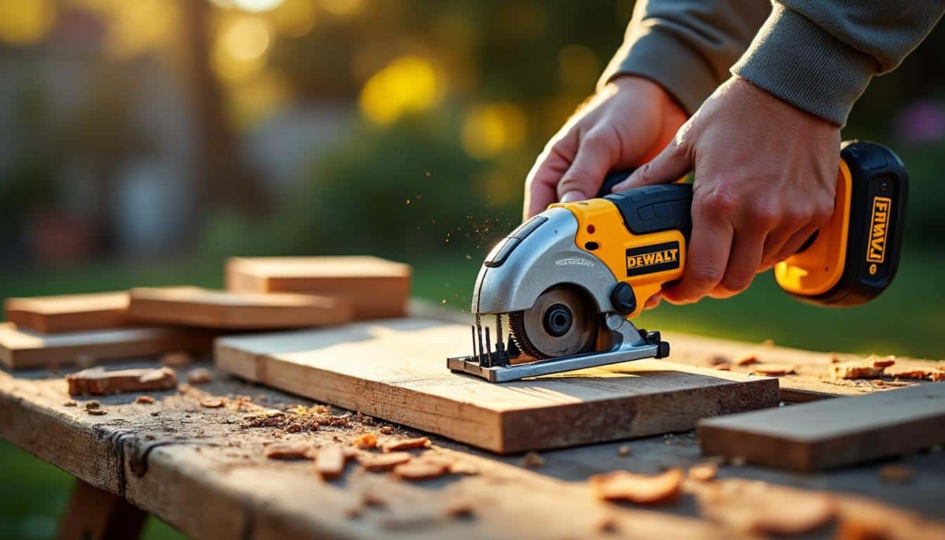 Scie sabre Dewalt 18V : puissance, autonomie et maniabilité