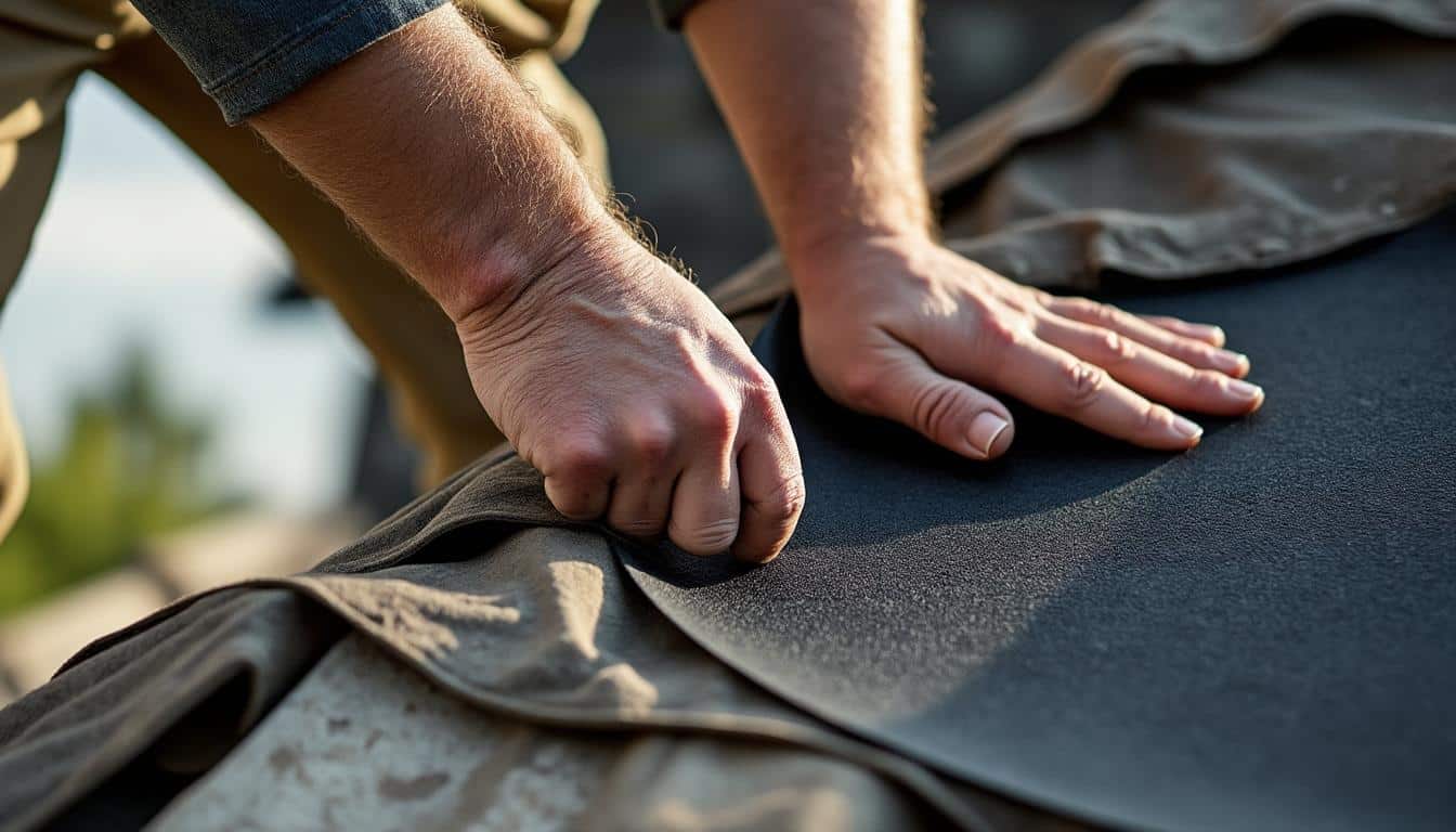 Illustration: Comprendre le revêtement de toiture en goudron : définition et caractéristiques principales