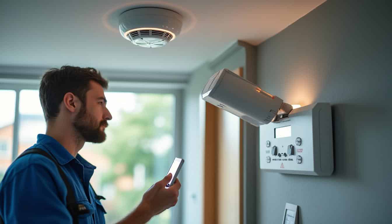 Illustration: Comprendre le fonctionnement d’une alarme incendie et son importance