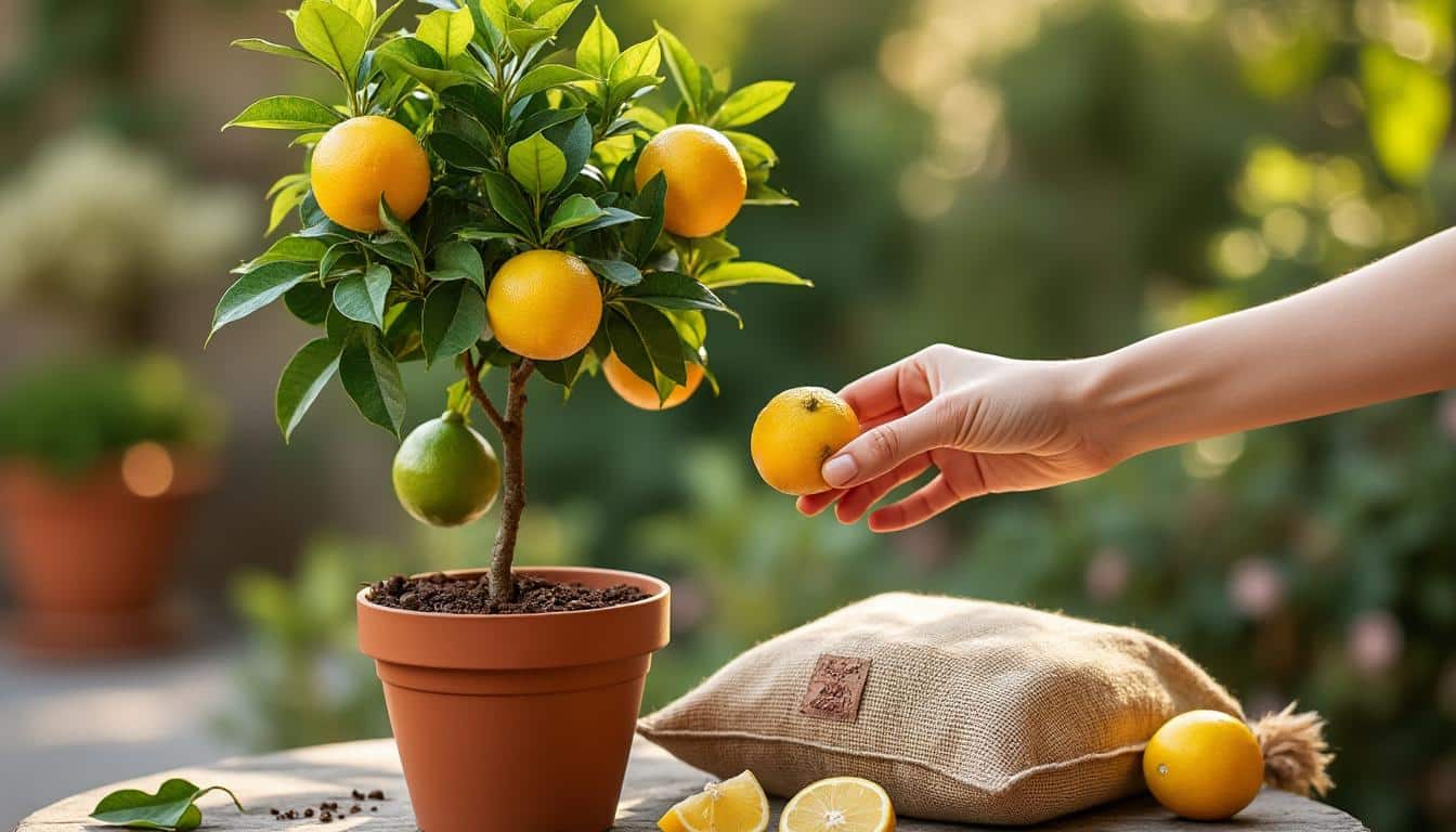 Engrais pour citronnier en pot : choisir et appliquer efficacement