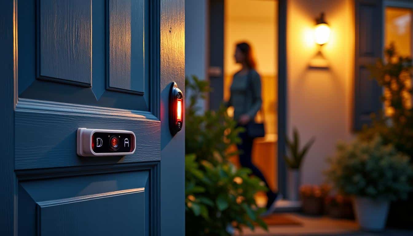 Illustration: Quel rôle jouent les autocollants et panneaux dans la sécurité domestique ?