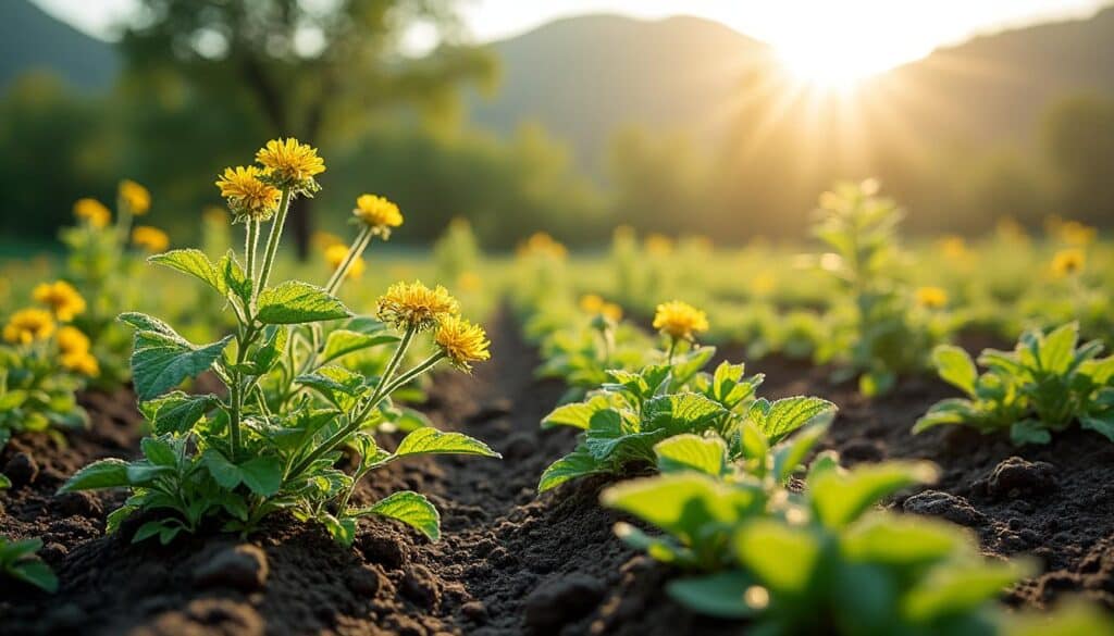 Moutarde comme engrais vert : optimiser la fertilité de votre sol