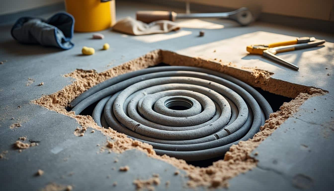 Plancher chauffant : quelle épaisseur de chape choisir pour optimiser la chaleur ?