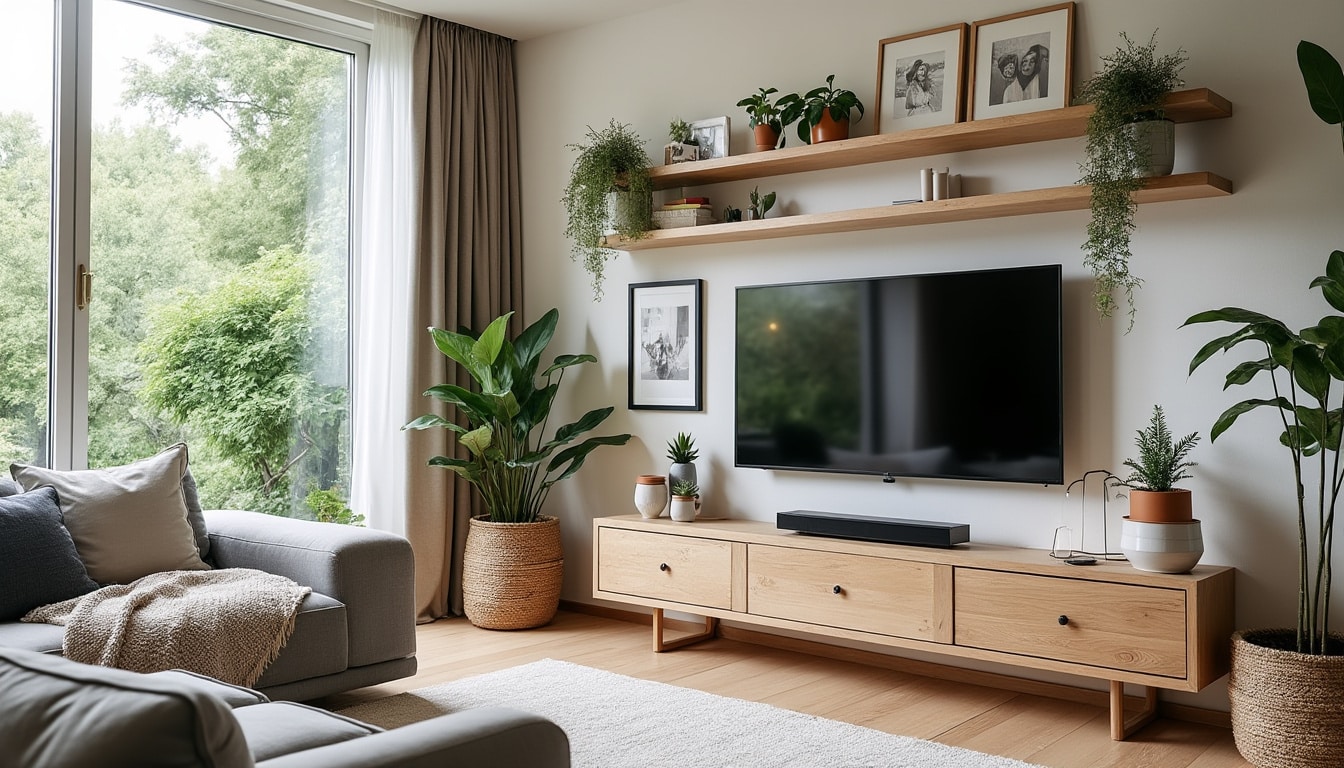 Illustration: Pourquoi il est essentiel de valoriser le mur derrière la télévision