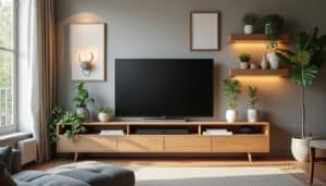 Décorer le mur derrière la TV : astuces et idées pour sublimer