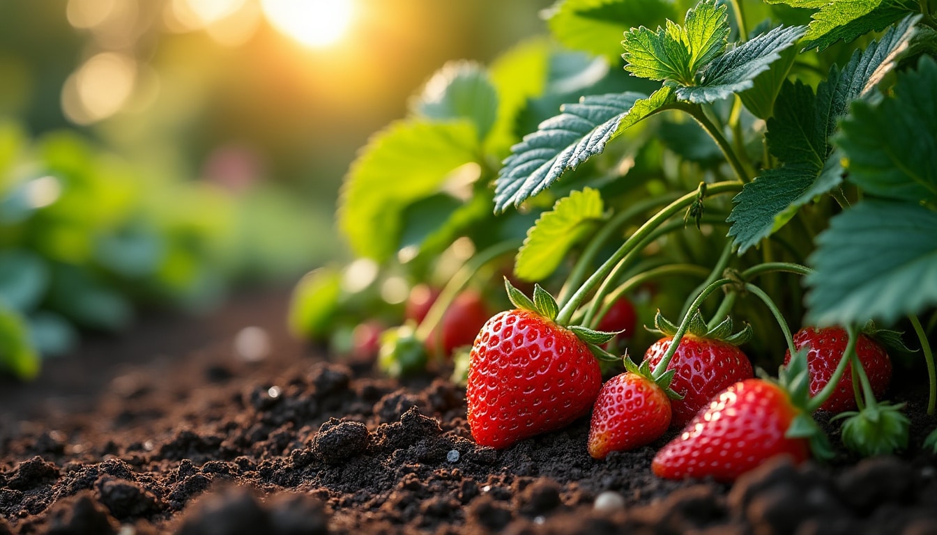 Illustration: Comprendre les besoins nutritionnels essentiels du fraisier pour bien nourrir la plante