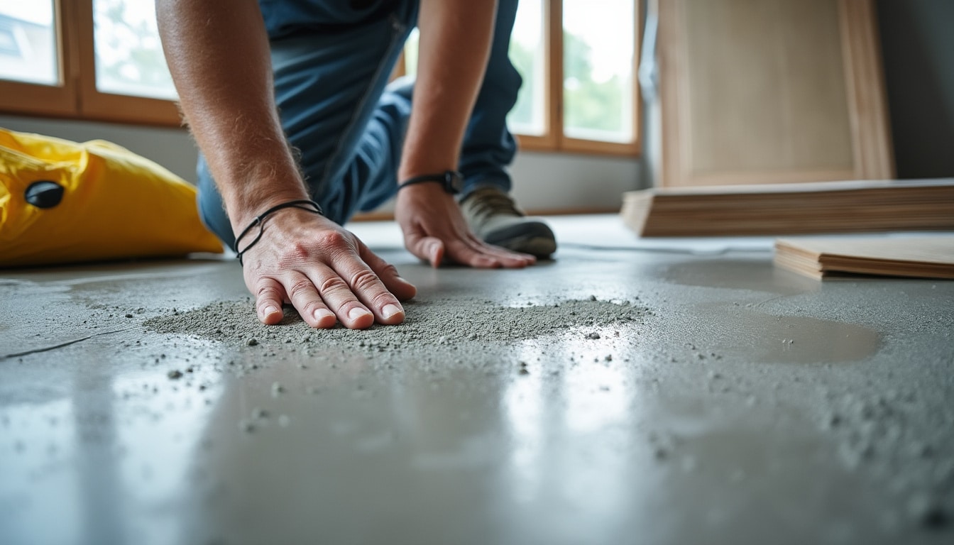 Temps de séchage du ragréage avant parquet : guide complet
