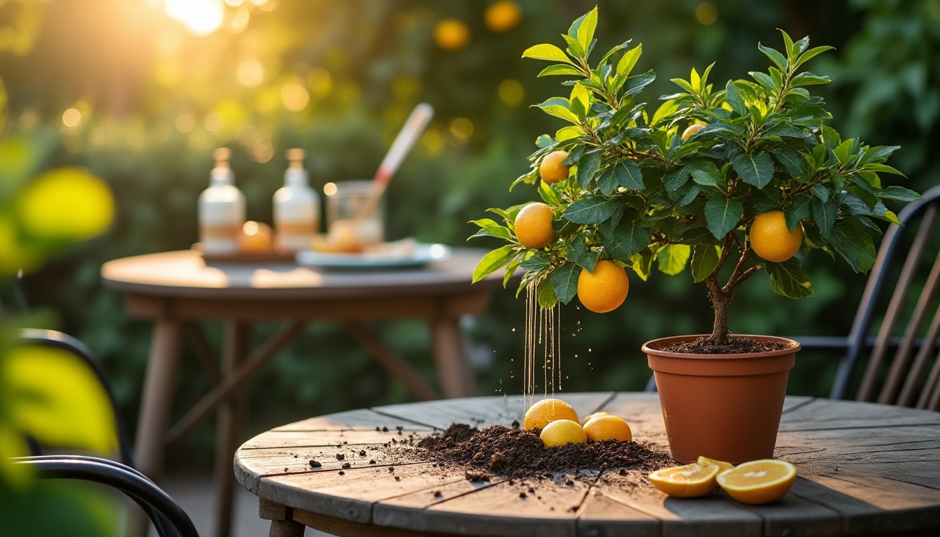 Illustration: Comprendre les besoins nutritifs du citronnier cultivé en pot