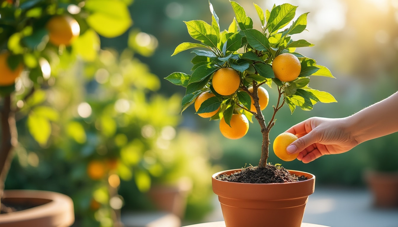 Engrais pour citronnier en pot : guide pour une croissance optimale