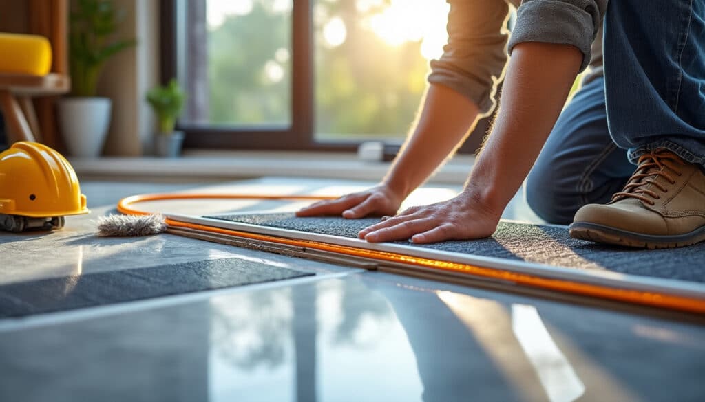 Plancher chauffant en rénovation : confort et économies d'énergie
