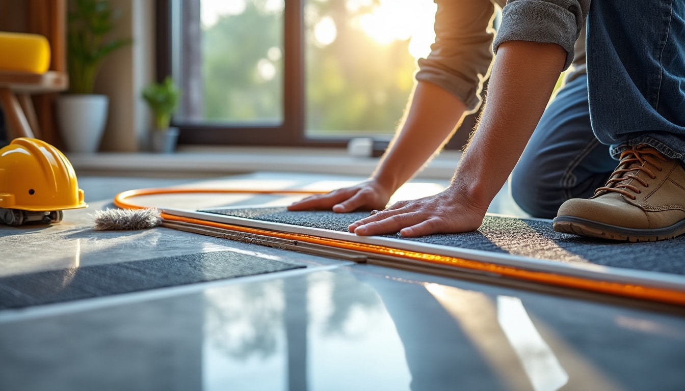 Plancher chauffant en rénovation : confort et économies d'énergie