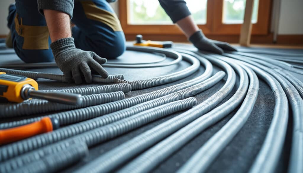 Schéma du plancher chauffant : guide complet pour une installation efficace